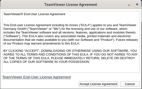 TeamViewer Contratto Di Licenza