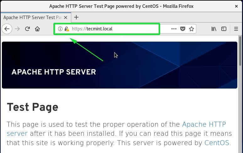 Accesso al Sito web Su HTTPS
