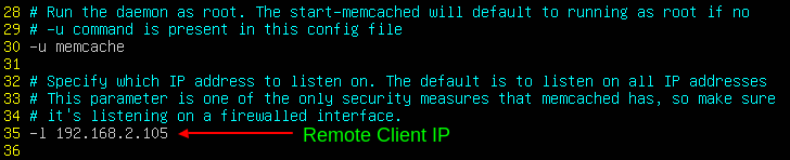 Configurare La Connessione Memcached
