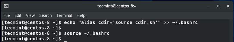 Creare un Alias in Linux