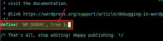 Attivare la Modalità di Debug in WordPress