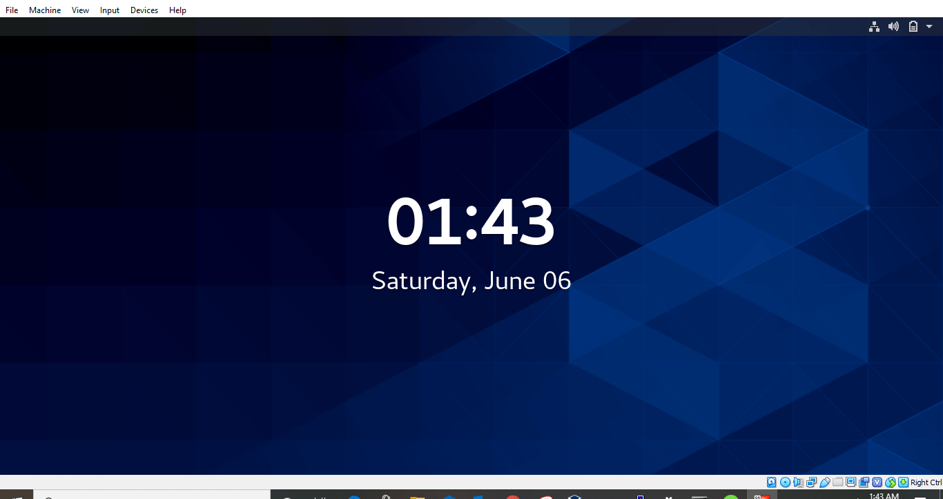 CentOS Desktop in Piena Vista