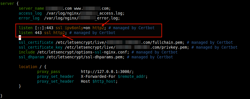 Abilitare HTTP/2 Supporto in Nginx