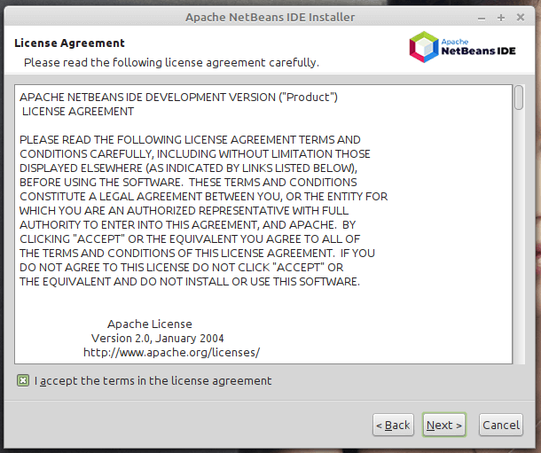 Licenza NetBeans IDE
