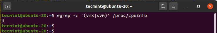 Controllare il Supporto della Virtualizzazione in Ubuntu