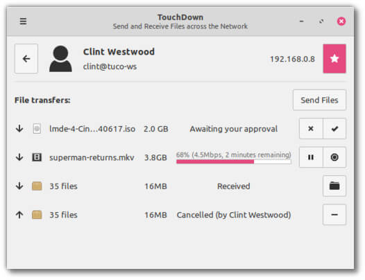 Warpinator Condividere i File Attraverso la Rete LAN