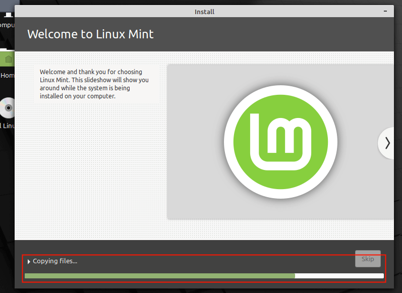 L'Installazione Di Linux Mint 20 Di Sistema
