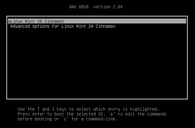 Scegliere Linux Mint 20 Cannella