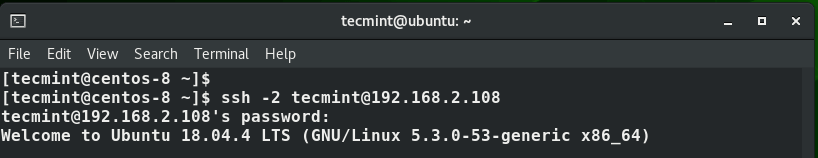 Utilizzare il Protocollo SSH 2