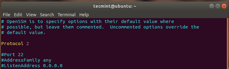 Utilizzare il Protocollo SSH 2