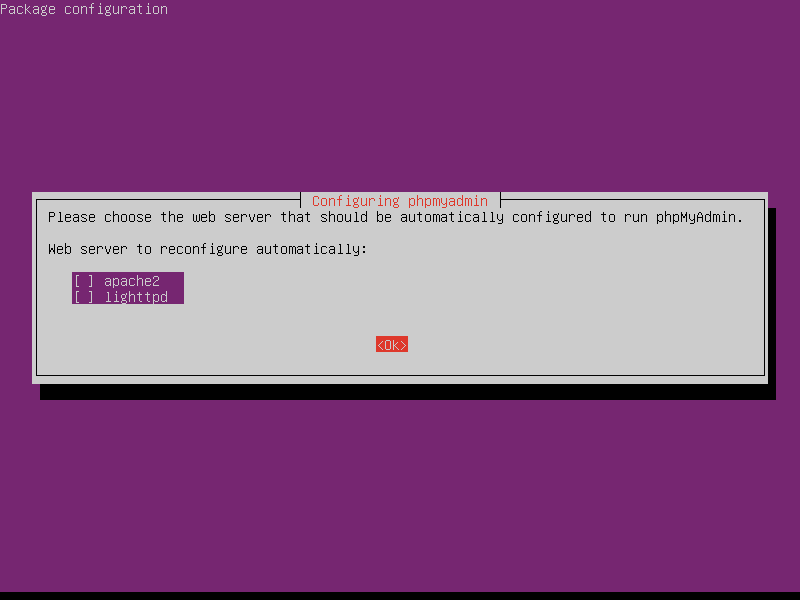 PhpMyAdmin Configurare Il Webserver