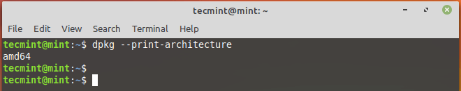Controllare Linux Mint Architettura Di Sistema