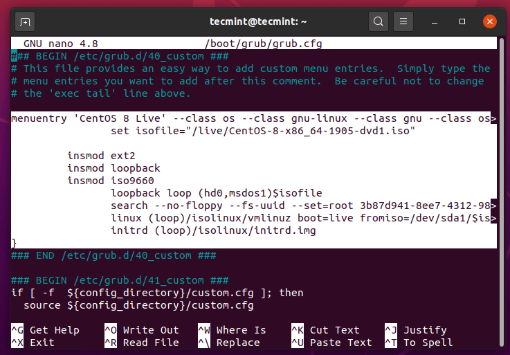 Verificare Grub Voce