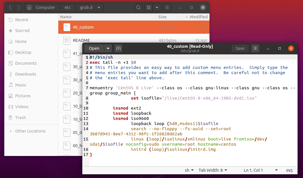 Aggiungere CentOS Avvio Parametri Del Kernel