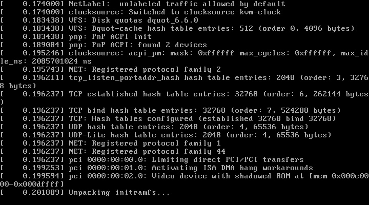 CentOS 8 Avvio