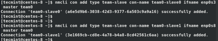 Configurare Slave Interfaccia Di Rete