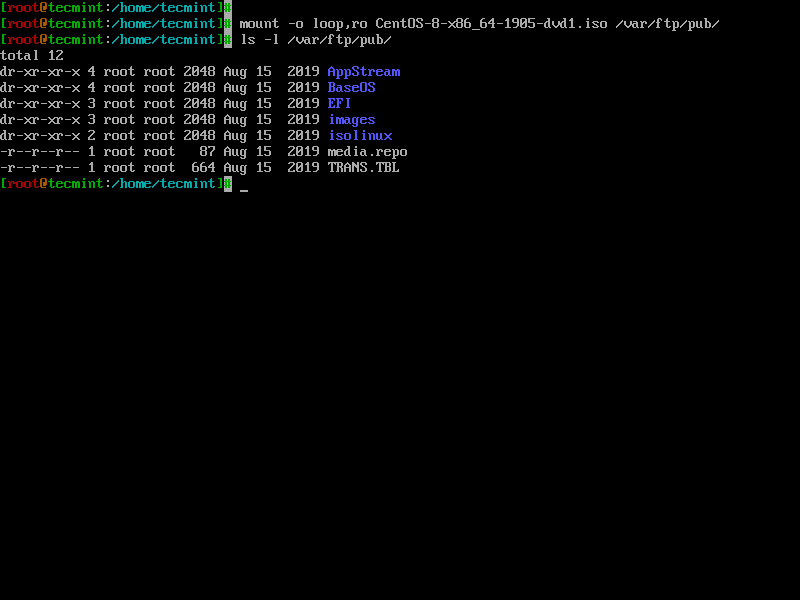 Monta file ISO