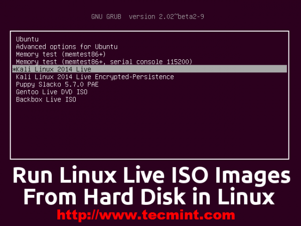 Eseguire Linux Dal Disco Rigido