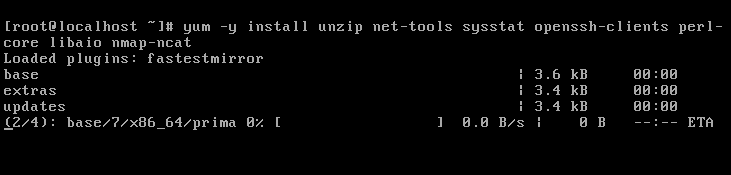 Installare Zimbra Pacchetti Necessari