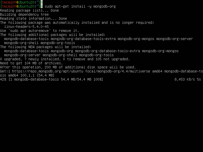 Installa Mongodb in Ubuntu