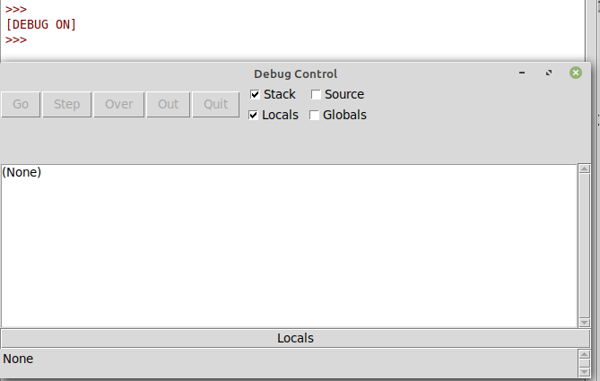 Debug IDLE Python