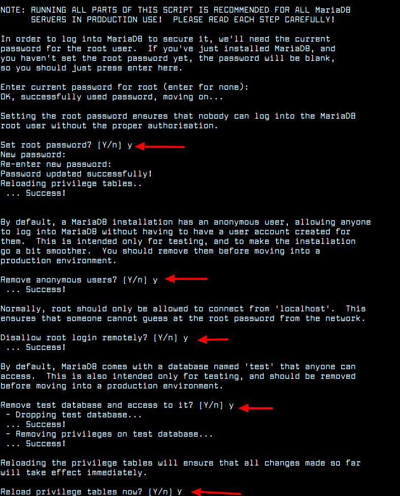 Proteggi MariaDB in Debian 10