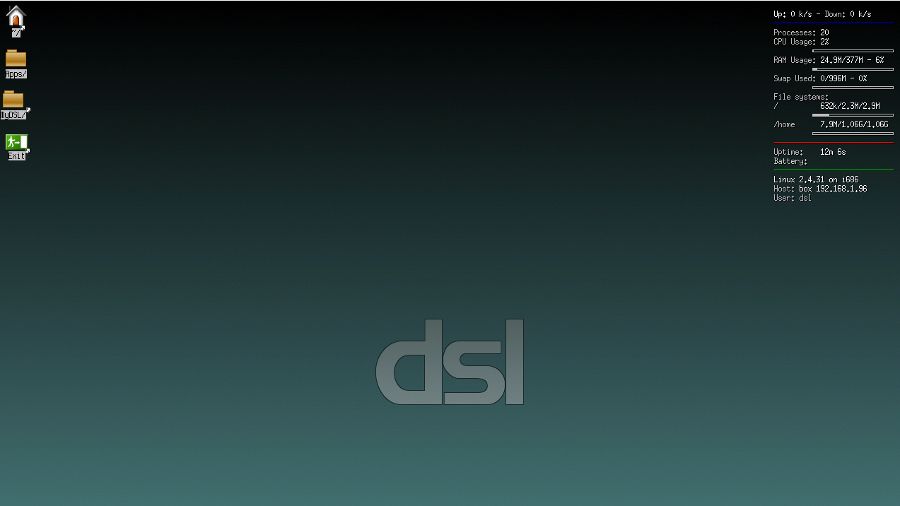 Maledettamente piccolo Linux