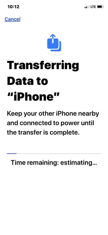 Trasferimento di tutti i dati sul nuovo iPhone dal vecchio iPhone