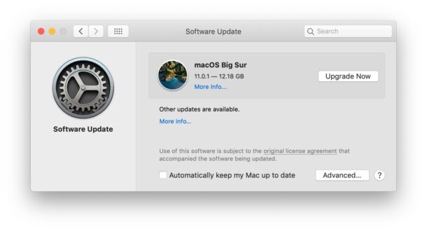 Download per macOS Big Sur disponibile ora