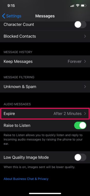 Come salvare i messaggi audio su iPhone e iPad