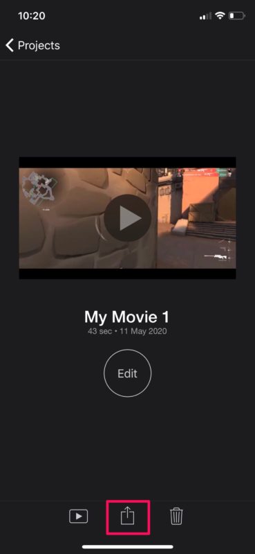 Come combinare video su iPhone e iPad con iMovie