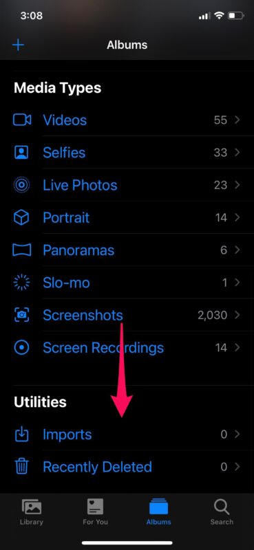 Come nascondere l'album delle foto nascoste su iPhone e iPad