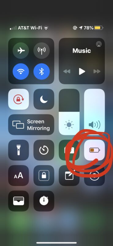Come attivare rapidamente la modalità Risparmio energetico su iPhone per prolungare la durata della batteria con Control Center