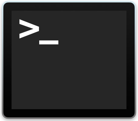 Icona del terminale Mac