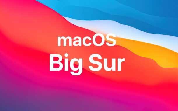 Aggiornamenti di macOS Big Sur