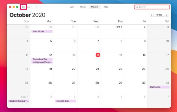 Come unire i calendari su Mac