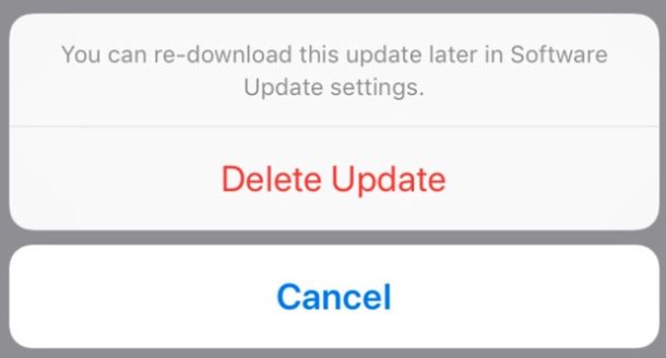 Risoluzione dei problemi di aggiornamento iOS