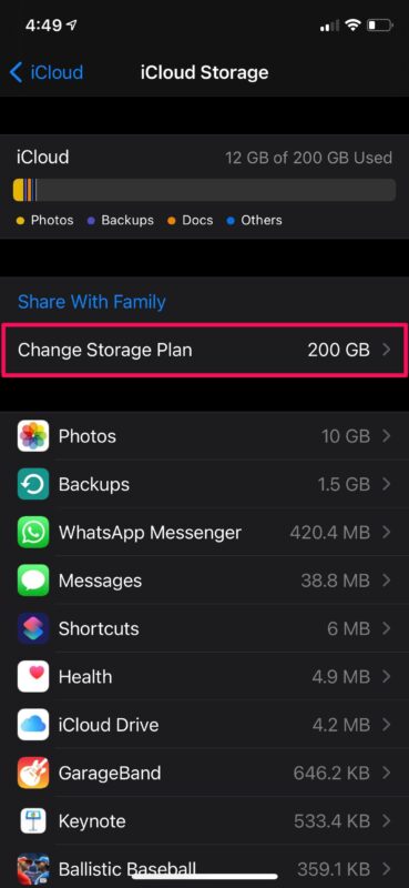 Risoluzione dei problemi di backup di iCloud