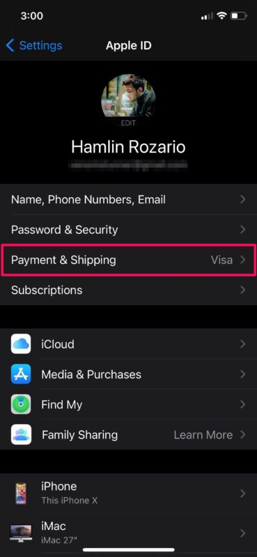 Come aggiungere un metodo di pagamento all'ID Apple su iPhone e iPad