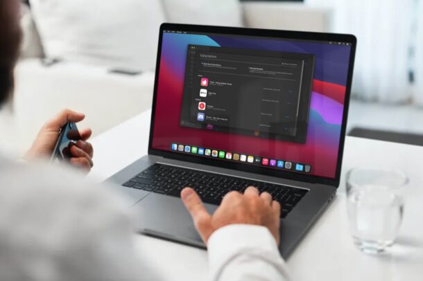 Come gestire gli abbonamenti su Mac