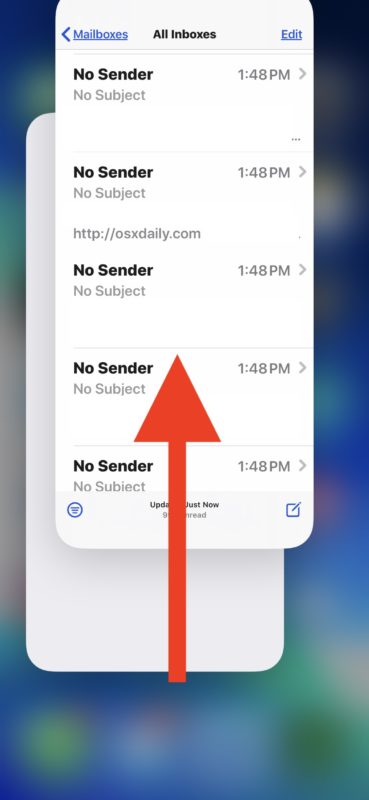 Forza l'uscita da un'app