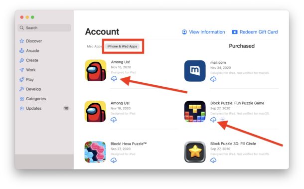 Come scaricare app per iPhone e iPad su Mac