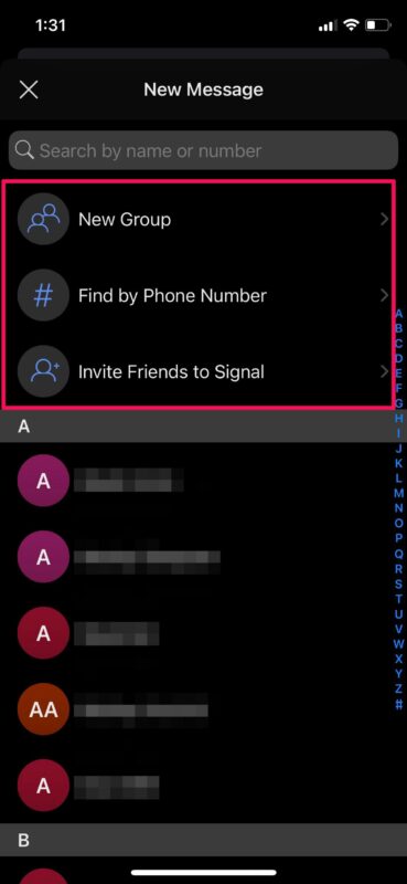 Come utilizzare Signal Messenger su iPhone