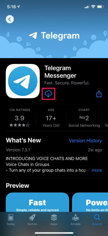 Come usare Telegram su iPhone