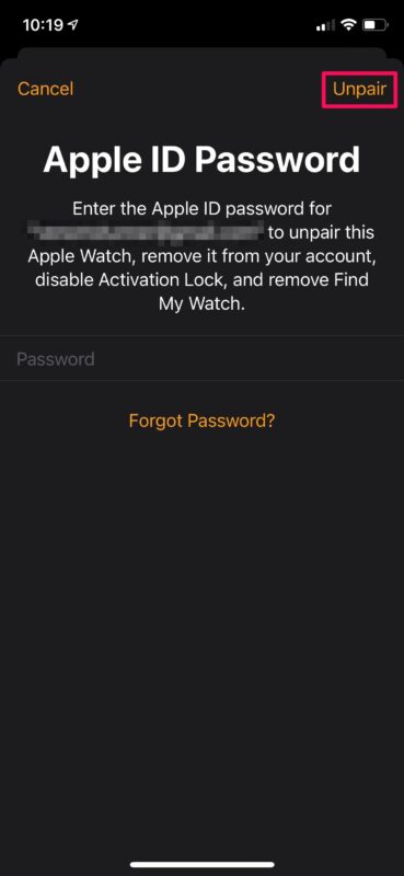 Come ripristinare Apple Watch dal backup