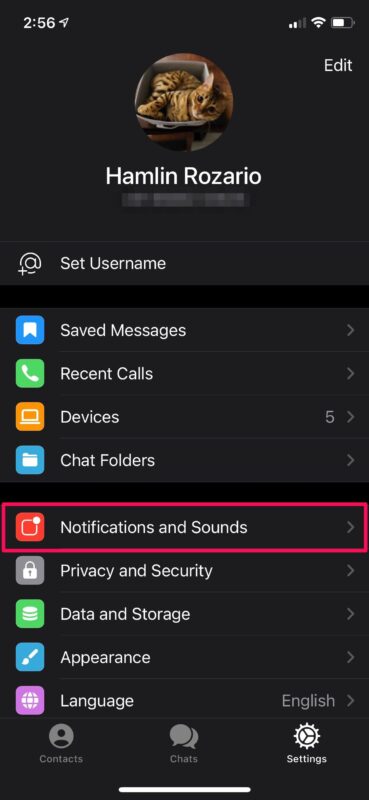 Come impedire a Telegram di mostrare le anteprime dei messaggi su iPhone