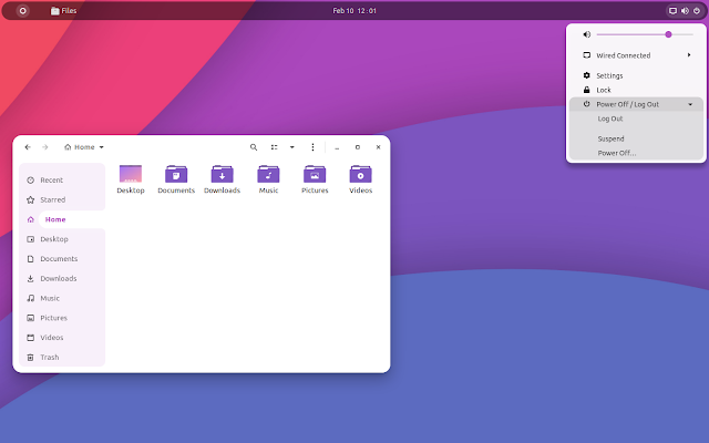 Tema Orchis GTK GNOME