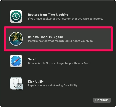 Come reinstallare macOS su M1 Apple Silicon Mac