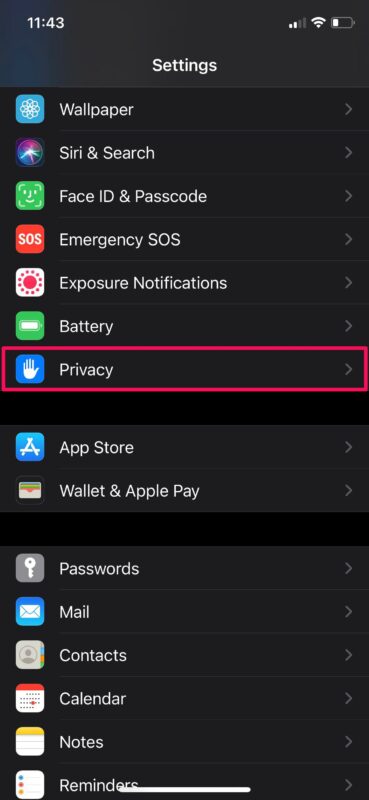 Come bloccare il monitoraggio delle app su iPhone e iPad