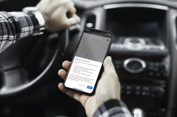 Come utilizzare la modalità di navigazione in incognito di Google Maps su iPhone e iPad